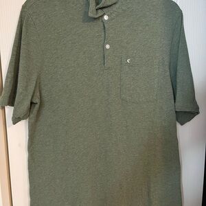 Criquet Olive Polo Shirt with Pocket
